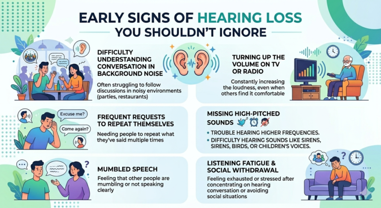 Early Signs of Hearing Loss You Shouldn’t Ignore