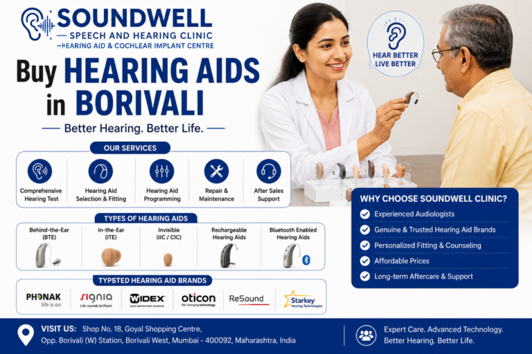 Buy Hearing Aids in Borivali – Soundwell Clinic