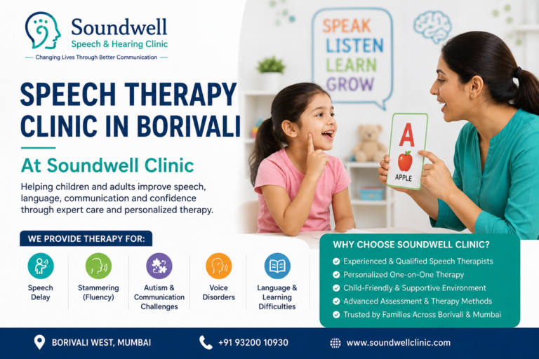 Soundwell Clinic – Trusted Speech Therapy in Borivali