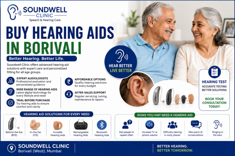 Soundwell Clinic – Your Partner for Better Hearing in Borivali