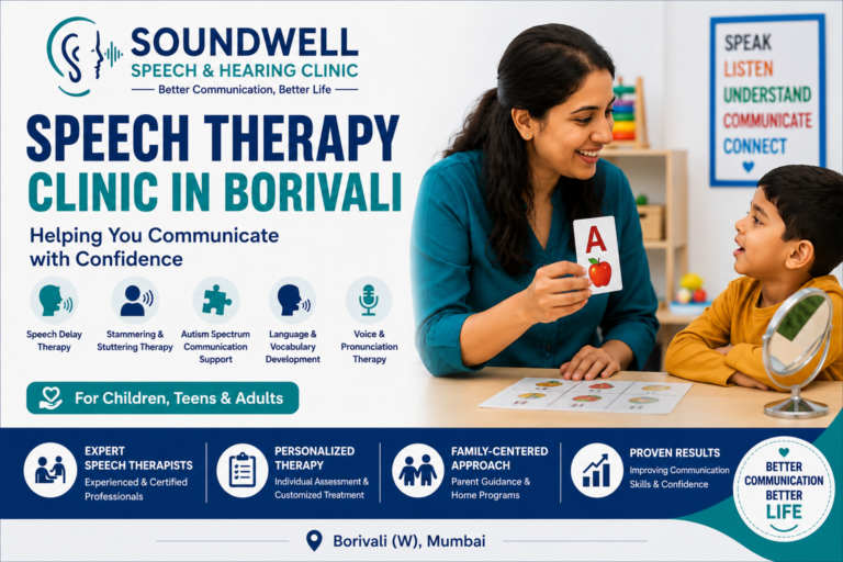 Speech Therapy Clinic in Borivali – Soundwell Clinic