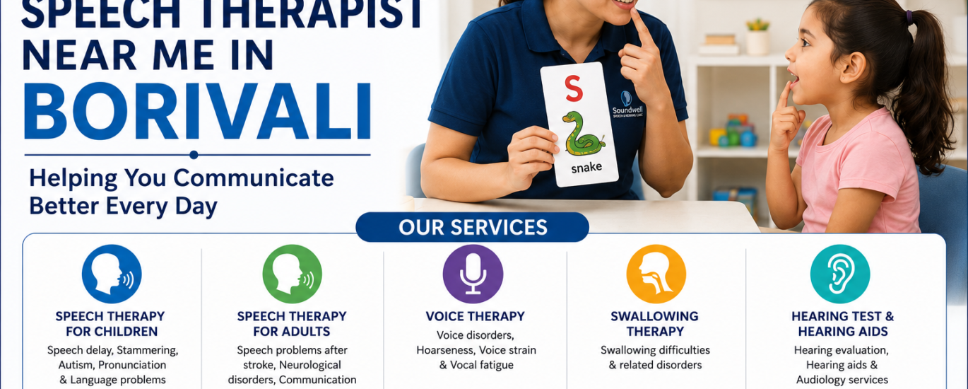 Speech Therapist Near Me in Borivali