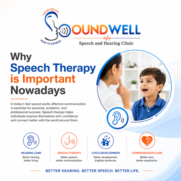 Why speech therapy is important ?