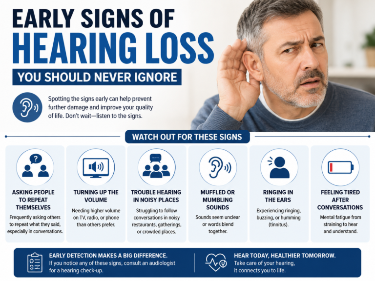 Early Signs of Hearing Loss You Should Never Ignore