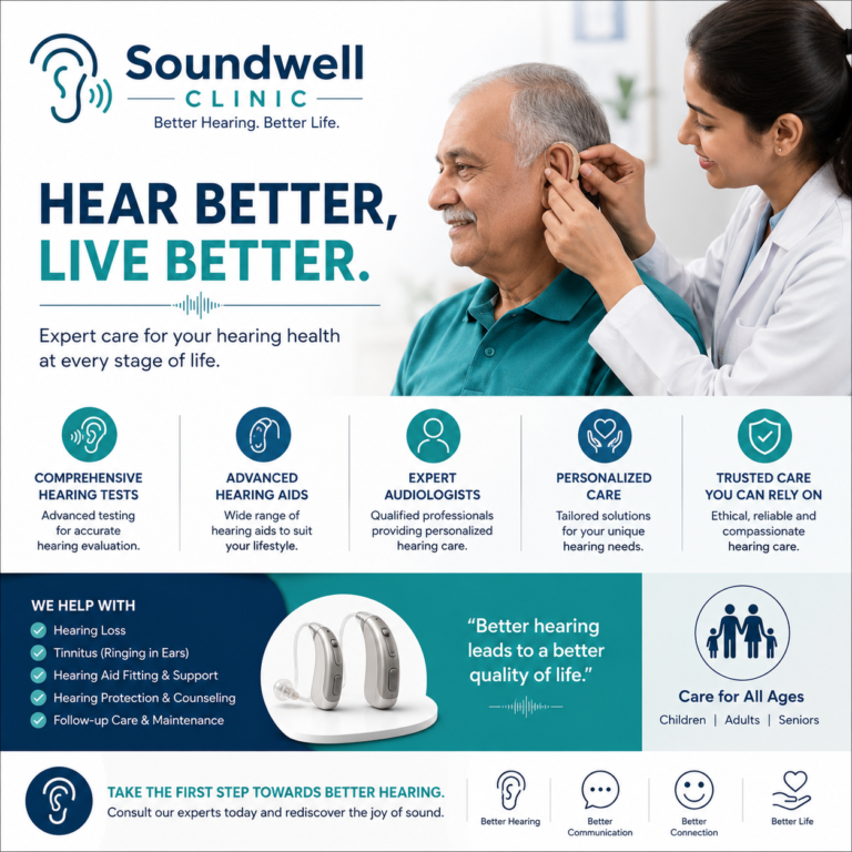Soundwell Clinic – Your Trusted Partner for Better Hearing Health
