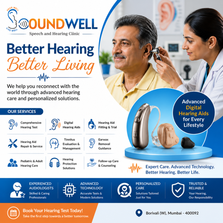 Soundwell Clinic – Advanced Hearing Care & Digital Hearing Aid Solutions