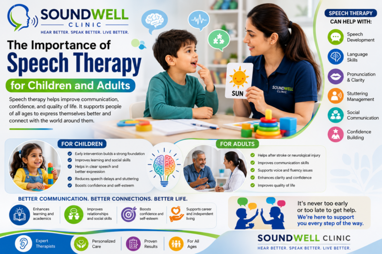 The Importance of Speech Therapy for Children and Adults