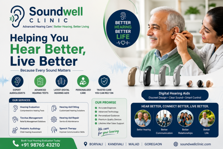 Soundwell Clinic – Helping You Hear Better, Live Better
